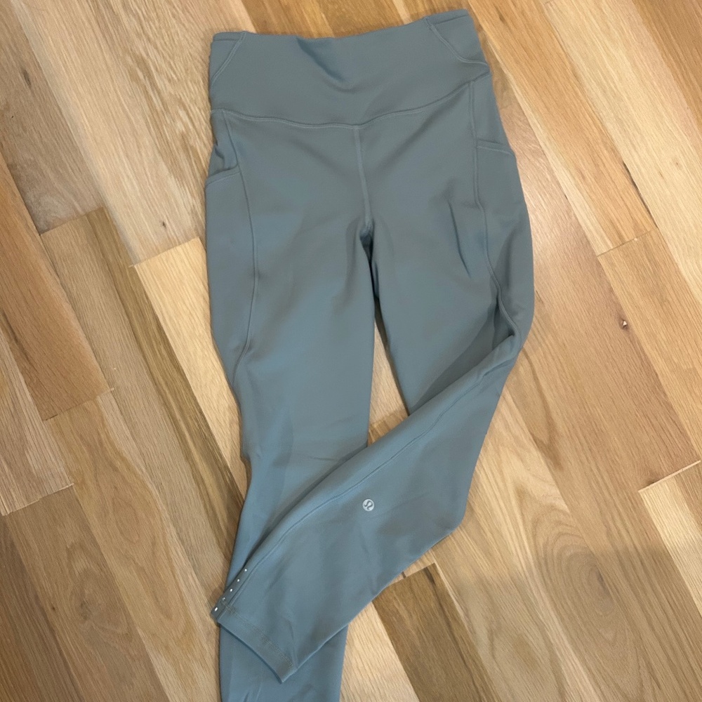 Lululemon fast and free fleeced lined leggings